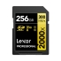 Lexar 256GB Professional 2000x SDXC, UHS-II, Read Speed: Up to 300MB/s - LSD2000256G-BNNNG
